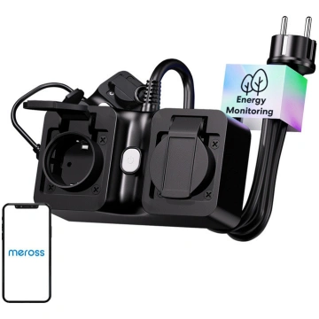Meross MOP320MA-EU WiFi smart power strip, outdoor