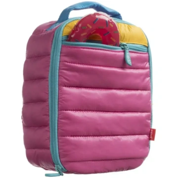 ZIPIT Lunch Bag Puffer, with ice pack, in pink 550