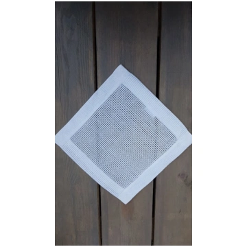 Lina buklē salvete Pienbalta 27x27