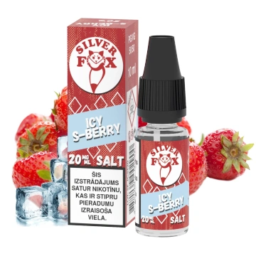 Silver Fox Salts Icy S-Berry 20mg Nicotine Salt E-
