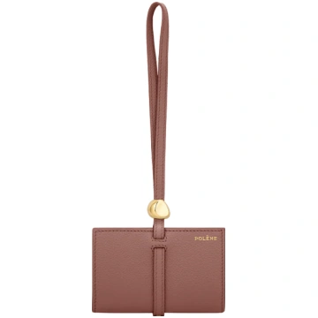 Kayé Card Holder - Textured Duo Blush Polène