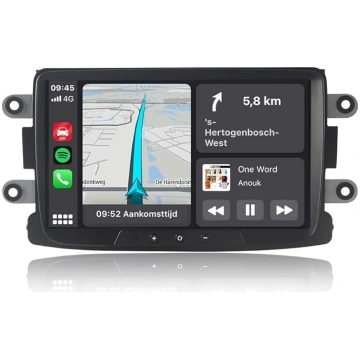 2+32GB auto radio priekš Renault Dacia Duster Sand