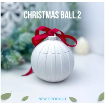 SILIKONA LIEŠANAS FORMA | CHRISTMAS BALL 2