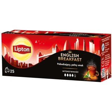 TĒJA MELNĀ LIPTON ENGLISH BREAKFAST 25TM