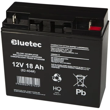 82-404# 12v 18ah bluetec gel akumulators BLOW