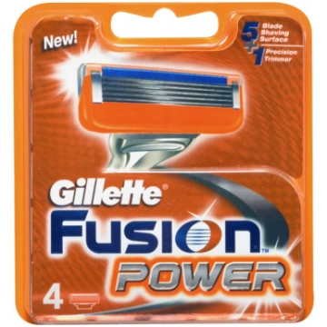 Gillette - Fusion Power Blades 4 Pack 852475 (7702