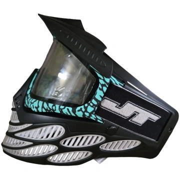 JT Paintball Flex 8 SE Teal Mastodon - Black/White