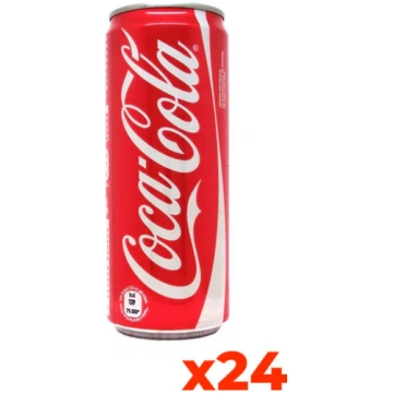 Coca Cola - Confezione cl. 33 x 24 Lattine Sleek (
