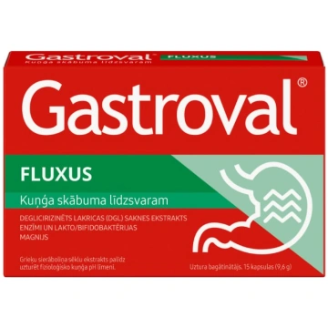 GASTROVAL Fluxus kapsulas N15