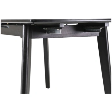 Galds OSTEN 110-140x80 Black Matt Table L-249-2-53