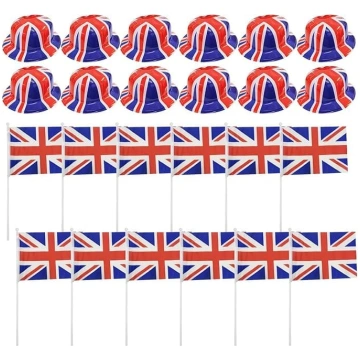 I LOVE FANCY DRESS LTD Union Jack aksesuāri pieaug