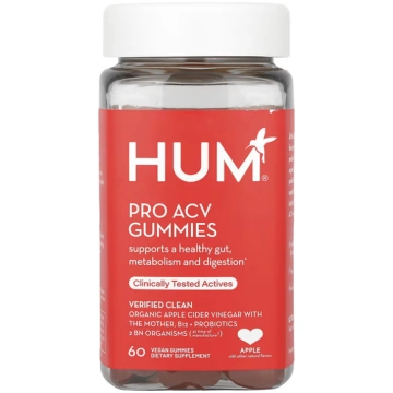HUM Nutrition, Pro ACV Gummies, Apple, 60 Vegan Gu