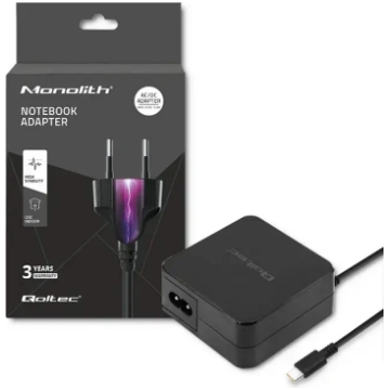 Qoltec Charger | 65W | 5-20.3V | 2-3.25A | USB Typ