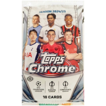 2024-25 Topps Chrome UEFA Club Competitions Jumbo 