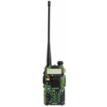 BAOFENG UV-5R HTQ Camo rācija R BF UV-5R 5W HT CAM