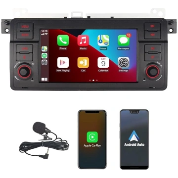 Radio E46 de alta potencia Con Carplay inalámbrico