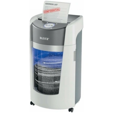 LEITZ Shredder IQ OptiMax Office 550, 35 L, P-5, 2