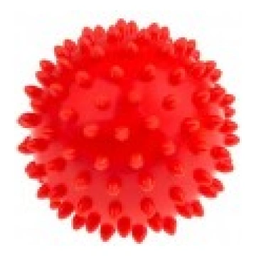 Masāžas bumba-ezītis FIZJO 9 cm red (885) TULLO TU