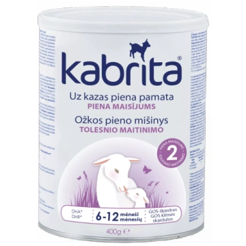 KABRITA 2 piena maisījums, 400 g