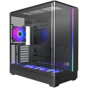 Case MONTECH micro ATX/Mini-ITX Black Midi Tower P