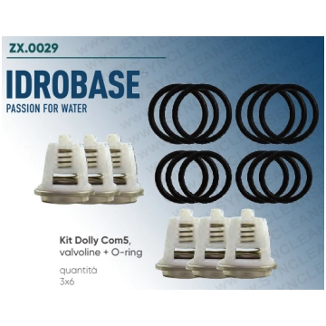 Kit Dolly Com5 IDROBASE for pompe FWS2 3530E, FWS2