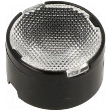 LED lens | round | plexiglass PMMA | 24÷32° | Moun