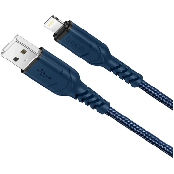 HOCO USB A to Lightning cable, 2.4A, X59, 1 m, blu