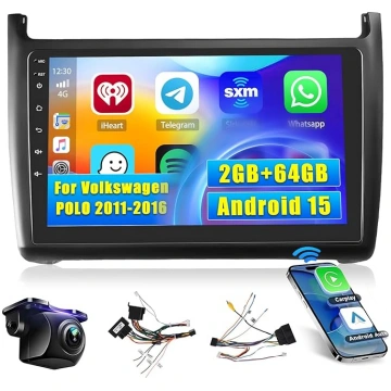 Hikity 2+64G Android 15 Auto radio Volkswagen Polo