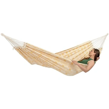 AMAZONAS Carioca XXL Hammock Gold Jacquard Lying S