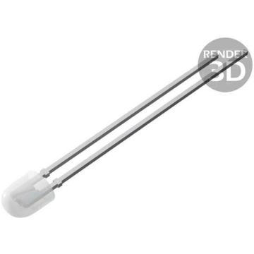 LED; white warm; oval; 3.9x3.1mm; 4200÷5800mcd; 10
