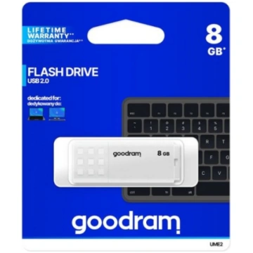 Goodram USB flash drive UME2 8 USB Type-A 2.0 Whit