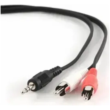 Gembird 3.5mm Jack uz 2x RCA kabelis 2.5m