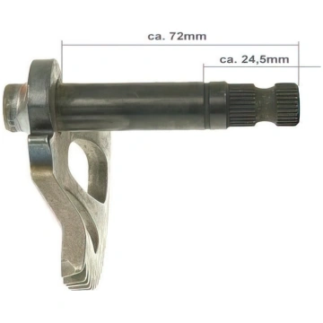 Starta vārpsta (72mm/24mm) - CPI, Keeway Standard 
