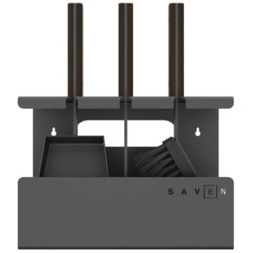 Kamīna instrumentu komplekts SAVEN 1S Black SS/1S/
