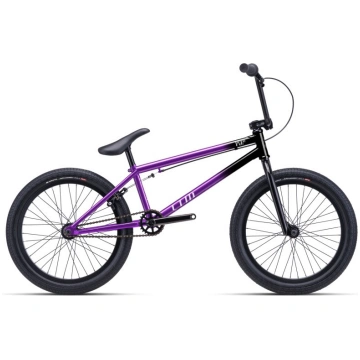 CTM BMX POP 20" Hi-Ten velosipēds - violets/melns