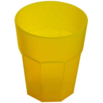 GRANITY GLĀZE 350ML, DZELTENA, PP, MORI 2A IT72BIG
