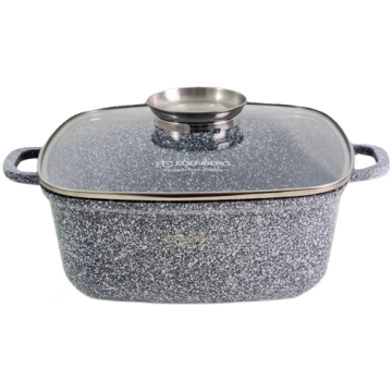 Katls 5.6L 26cm ar vāku(granīta pārklājums) Edenbe