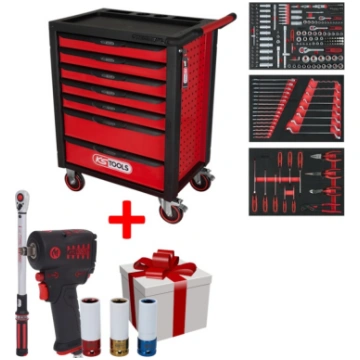 Kstools 215-piece tool trolley KS TOOLS RACINGline