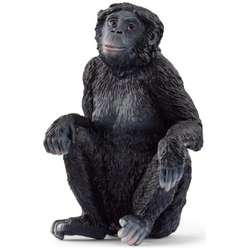 Figūriņa Bonobo mātīte Wild Life Schleich, melna