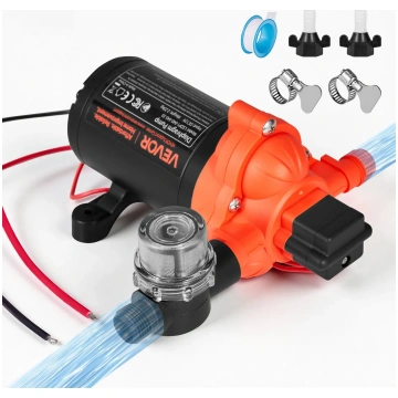 VEVOR kempera ūdens sūknis, 12 V DC, 15,1 l/min, 3