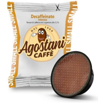 100 capsule Caffè Agostani Small DECAFFEINATO INTE