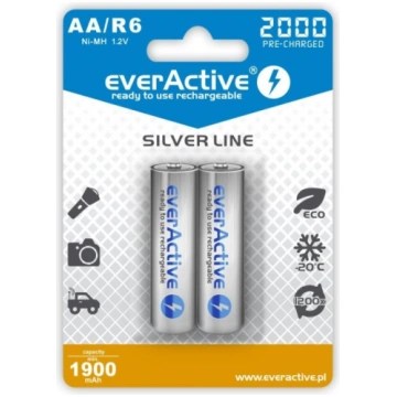 Rechargeable batteries everActive Ni-MH R6 AA 2000