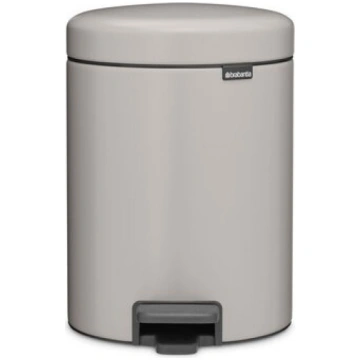 Brabantia pedāļmiskaste NewIcon, 5 l, pelēka