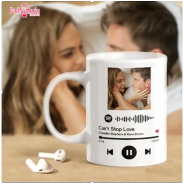 Spotify Codes - Tazza mug colazione - personalizza