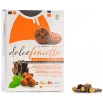 Biscotti Lui Lei e il Cacao con cioccolato e nocci