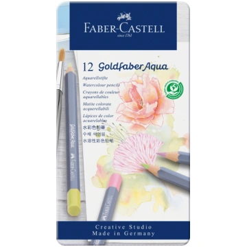 Akvareļu zīmuļi Faber-Castell Goldfaber Aqua Creat