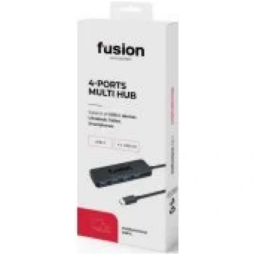 Fusion Accessories 4-ports Multi Hub USB-C (EU Bli