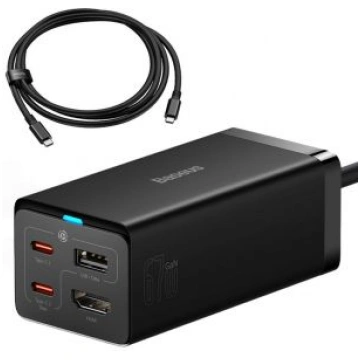 Telefona lādētājs Baseus GaN5 Pro, 2 x USB Type C 