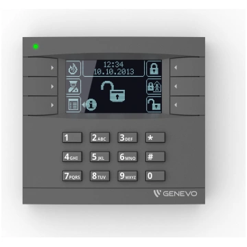 Genevo PRiMA LCD GY-BK Manipulator LCD do central 