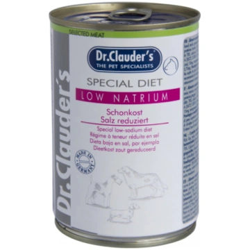 Dr.Clauders Dog Special Diet LOW NATRIUM konservi 